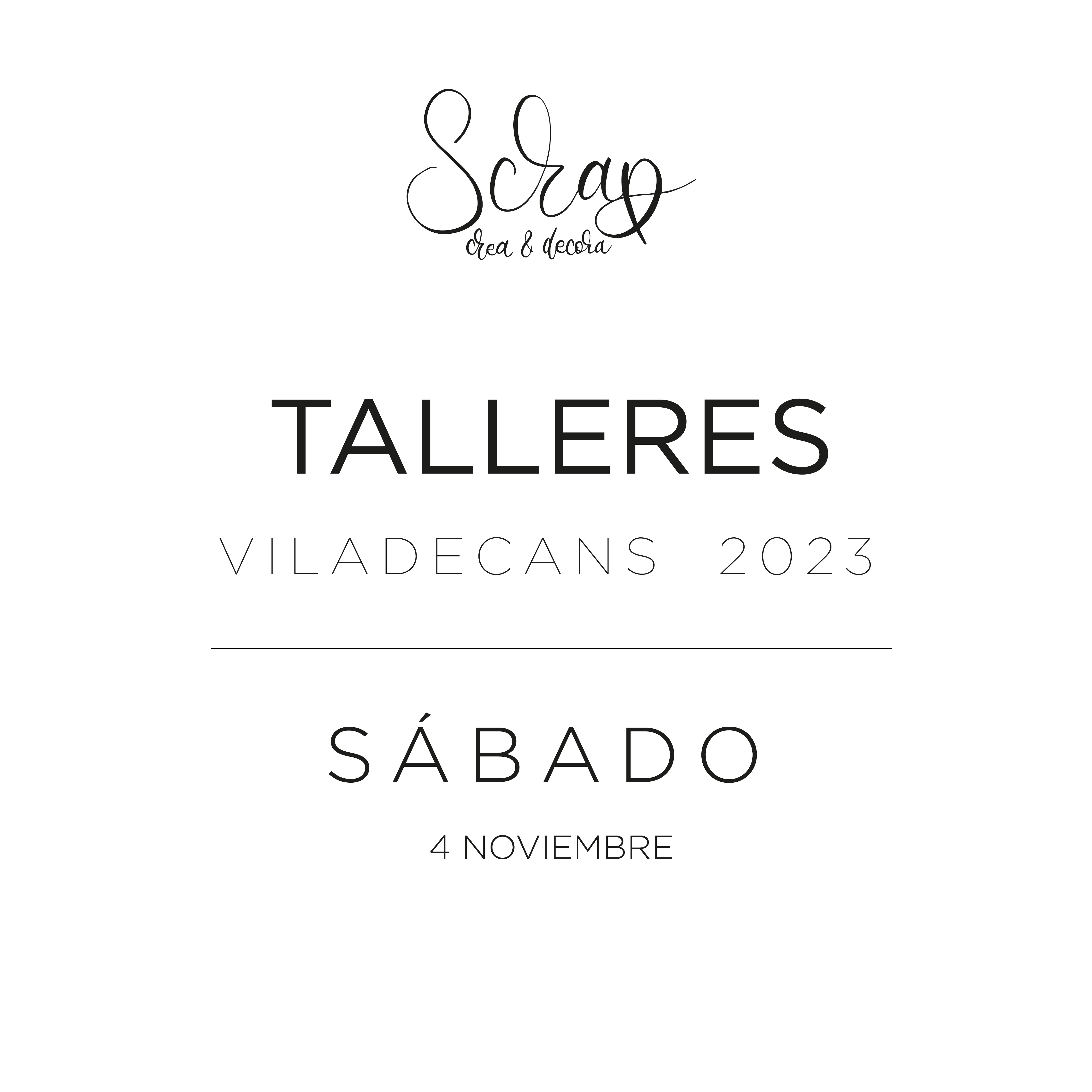 Talleres SÁBADO - 4 noviembre 2023